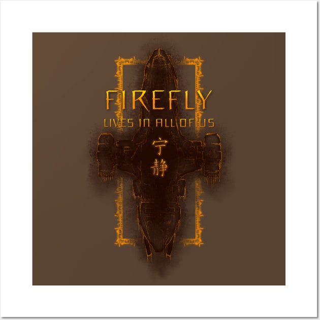 Firefly Is Still Alive Wall Art by d3fstyle